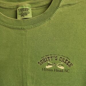 Comfort Colors Olive Schitt's Creek Tee